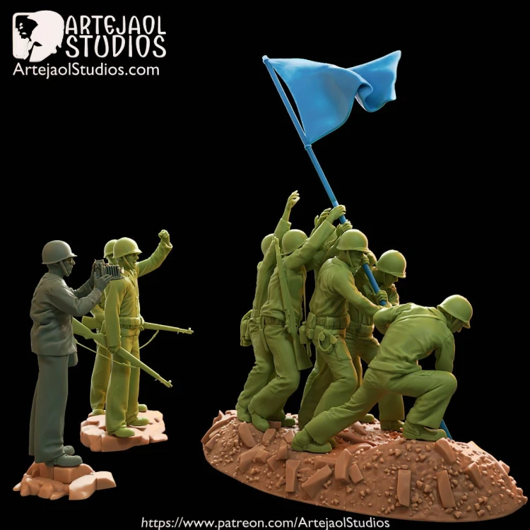 Raising the Flag on Iwo Jima 0001.jpg