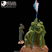 Raising the Flag on Iwo Jima 0003.jpg