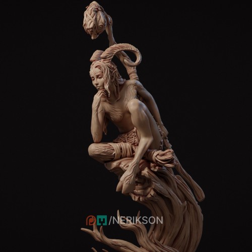 NK_Eshvara the Cursed Faun_Clay Render-1.jpg