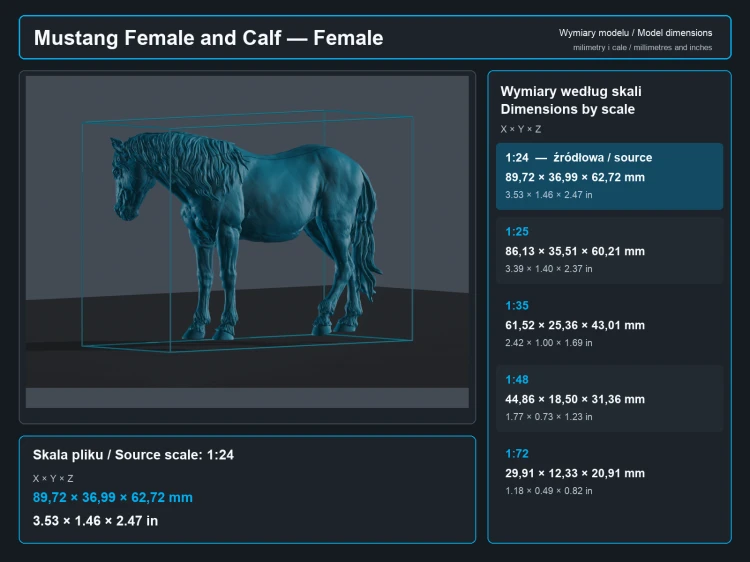 Mustang Female and Calf - 5.png