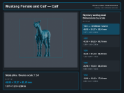 Mustang Female and Calf - 6.png
