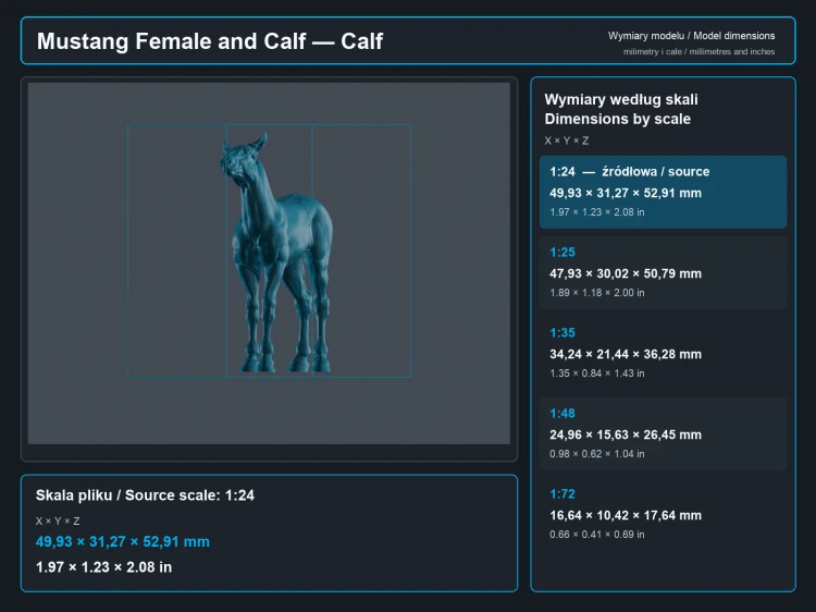 Mustang Female and Calf - 6.png