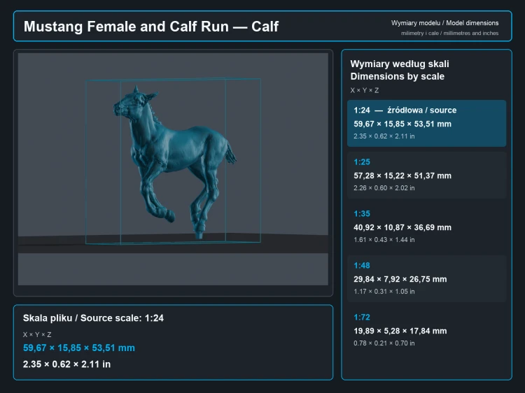 Mustang Female and Calf Run - 6.png