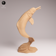 Pink River Dolphin Breaching - 3.png