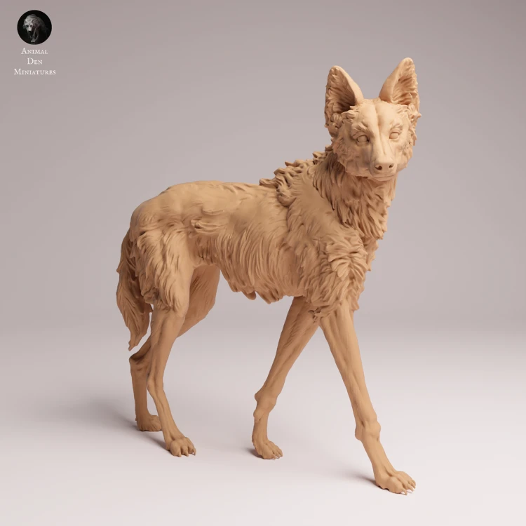 Maned Wolf Standing - 3.png