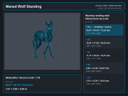 Maned Wolf Standing - 5.png