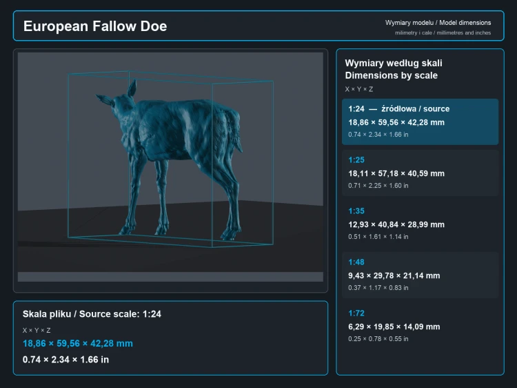 European Fallow Deer and Doe - 6.png