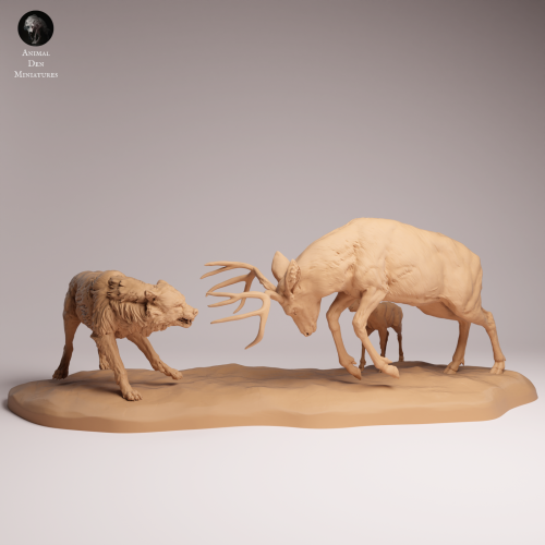 Mule Deer vs Wolf - 1.png