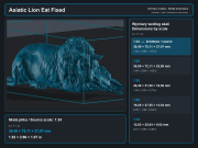 Asiatic Lion Eating - 5.png