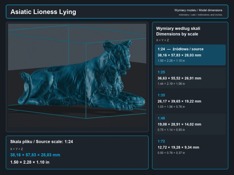 Asiatic Lioness Lying - 5.png