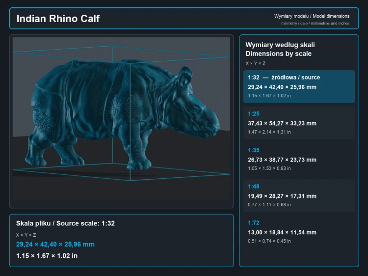 Indian Rhino Cow and Calf - 5.png