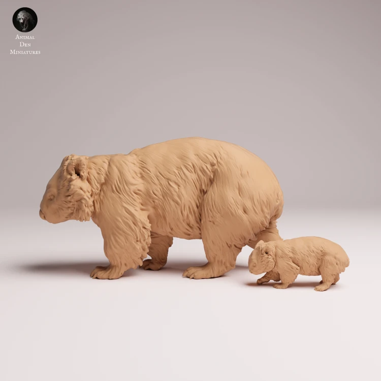 Common Wombat and Joey - 4.png