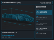 Saltwater Crocodile Lying - 5.png