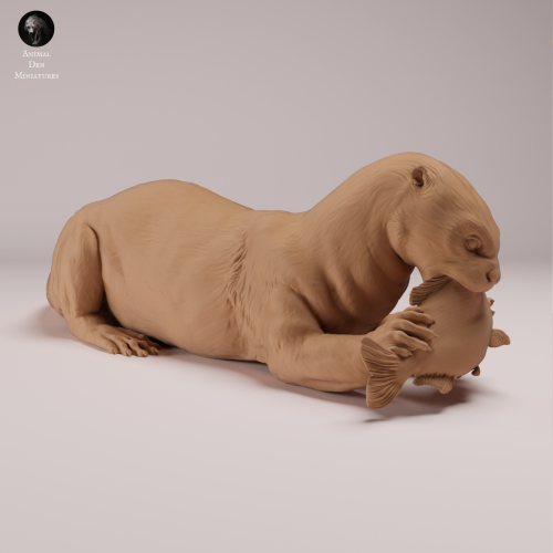 Giant Otter Eating - 2.png