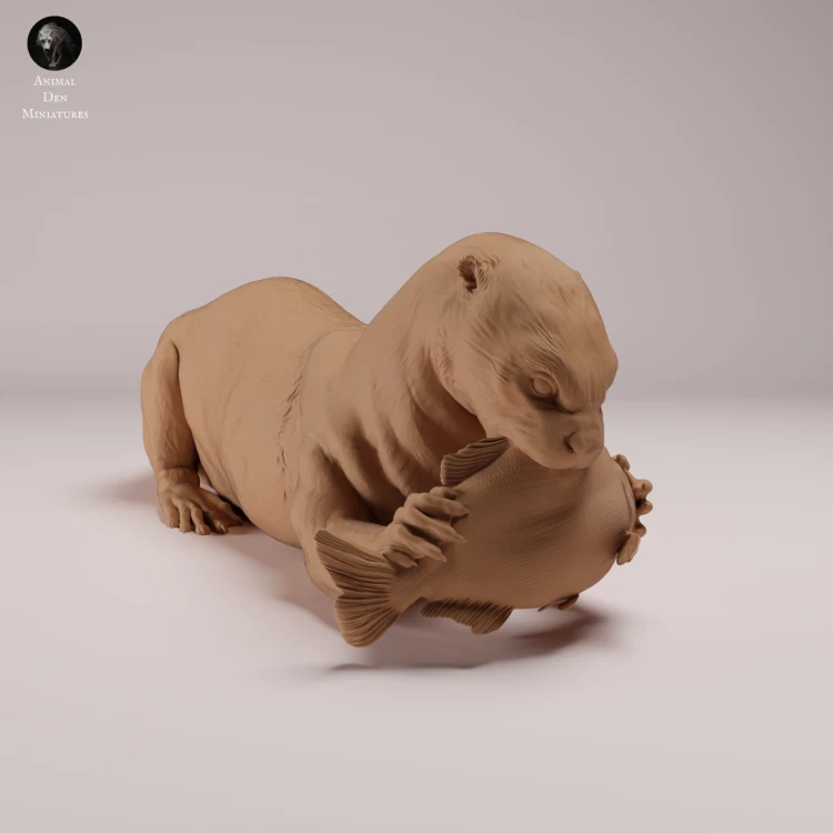 Giant Otter Eating - 3.png