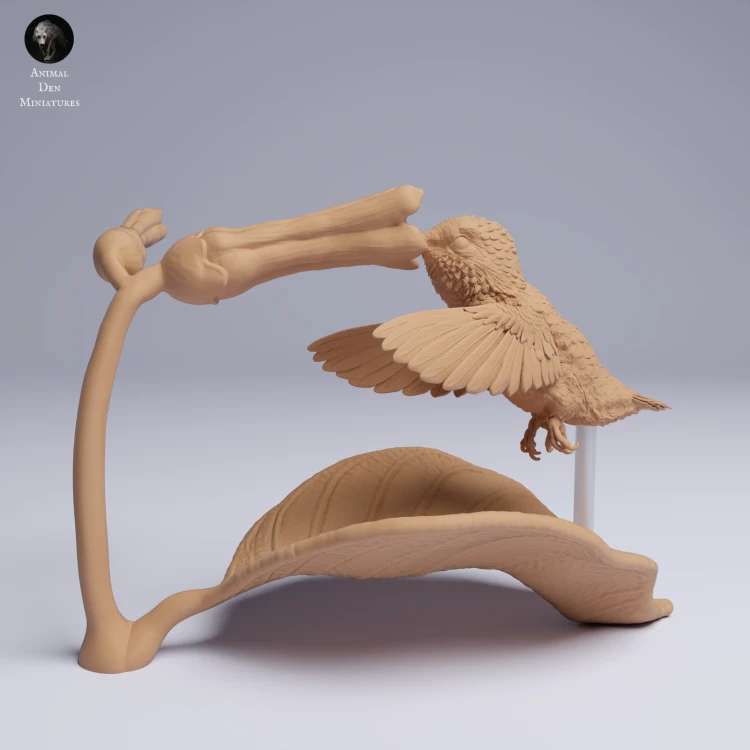 Bee Hummingbird Flying - 3.png