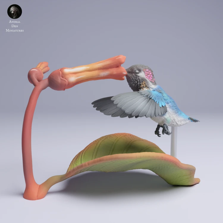 Bee Hummingbird Flying - 4.png