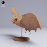 Kitti's Hog-Nosed Bat Flying - 2.png