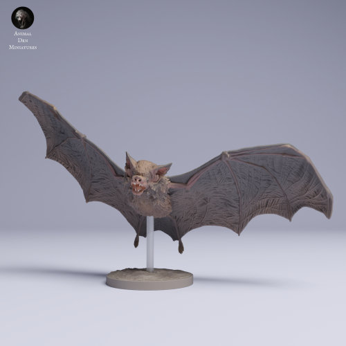 Kitti's Hog-Nosed Bat Flying - 4.png
