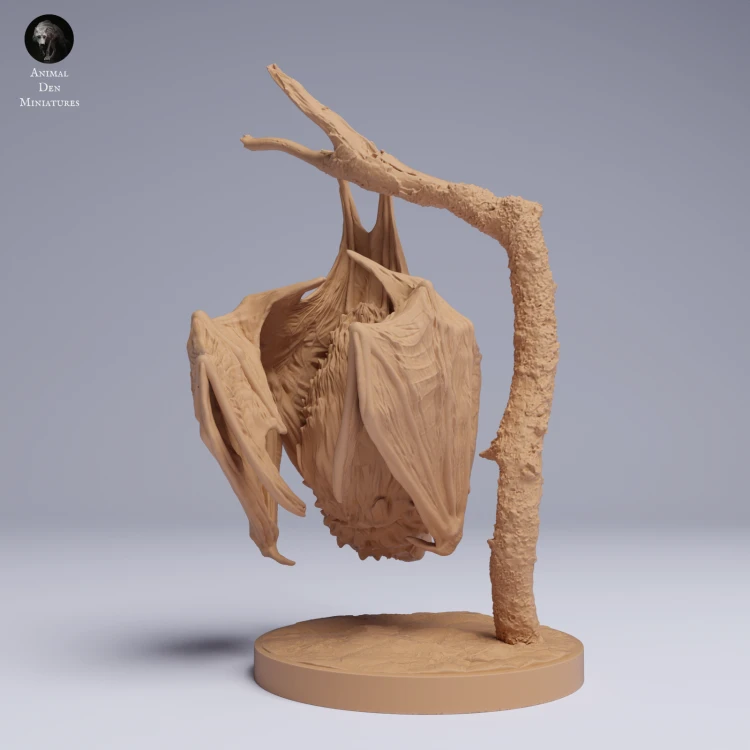 Kitti's Hog-Nosed Bat Hanging - 1.png