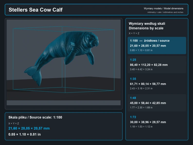 Steller's Sea Cow and Calf - 5.png