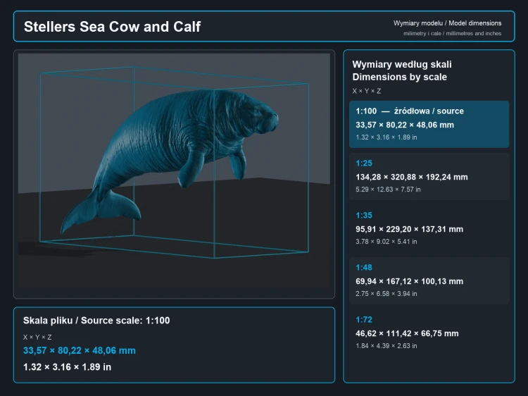Steller's Sea Cow and Calf - 6.png