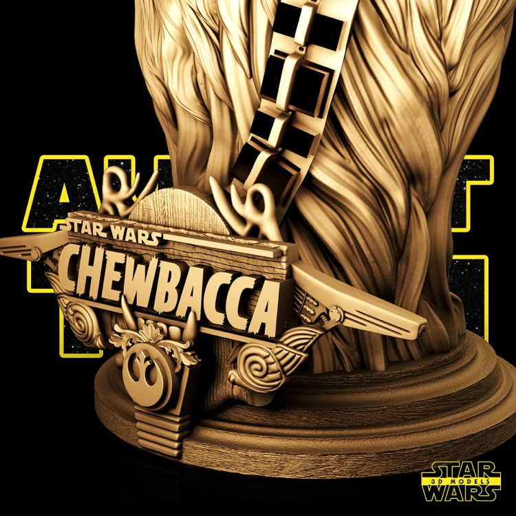 082121 Star Wars - Chewbacca Promo bust 05.jpg